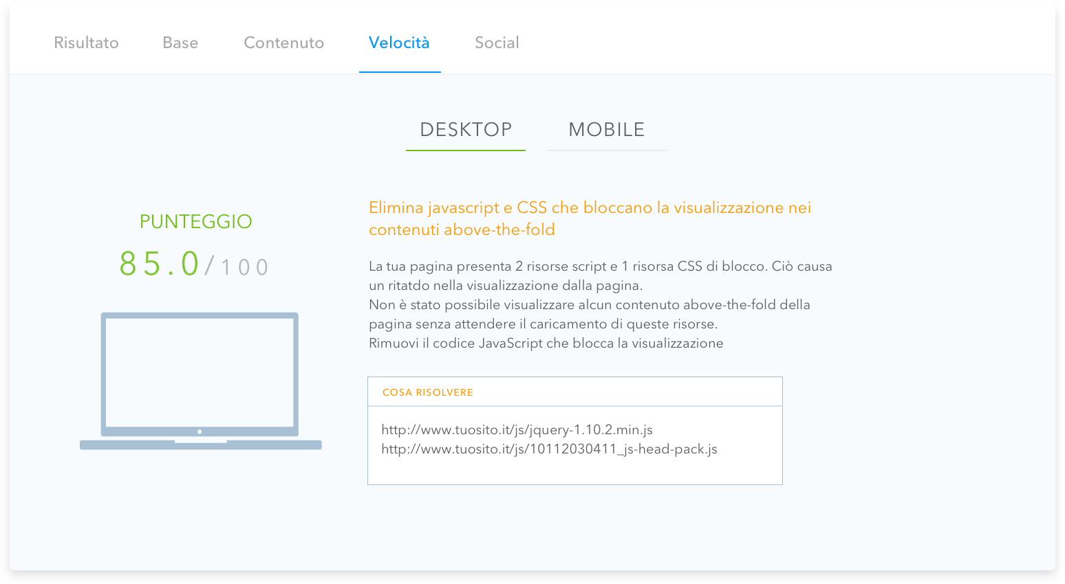 Sai quanti utenti perdi?<br />
Tra il 7 e il 20% ogni secondo in più.